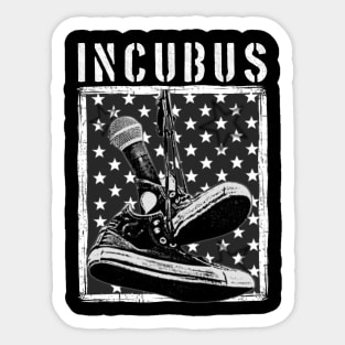 Incubus sneakers Sticker